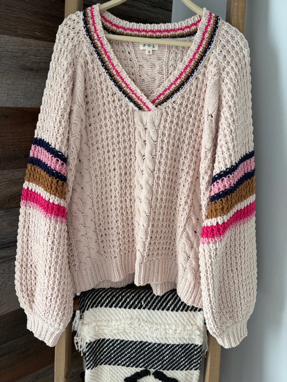 POL Chenille Knit Sweater